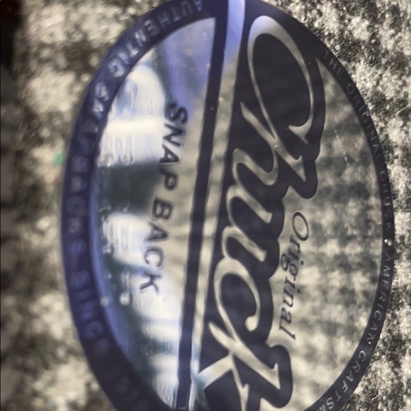 Original Chuck snap back hat black and gray - Picture 3 of 6